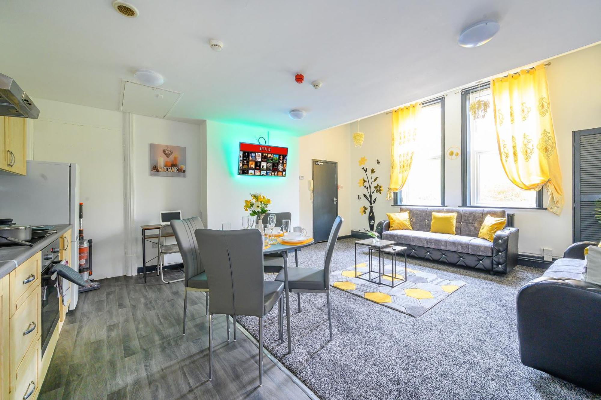 -F5Gh- For Relaxed & Cosy Stay, Free Parking, Wifi Лідс Екстер'єр фото