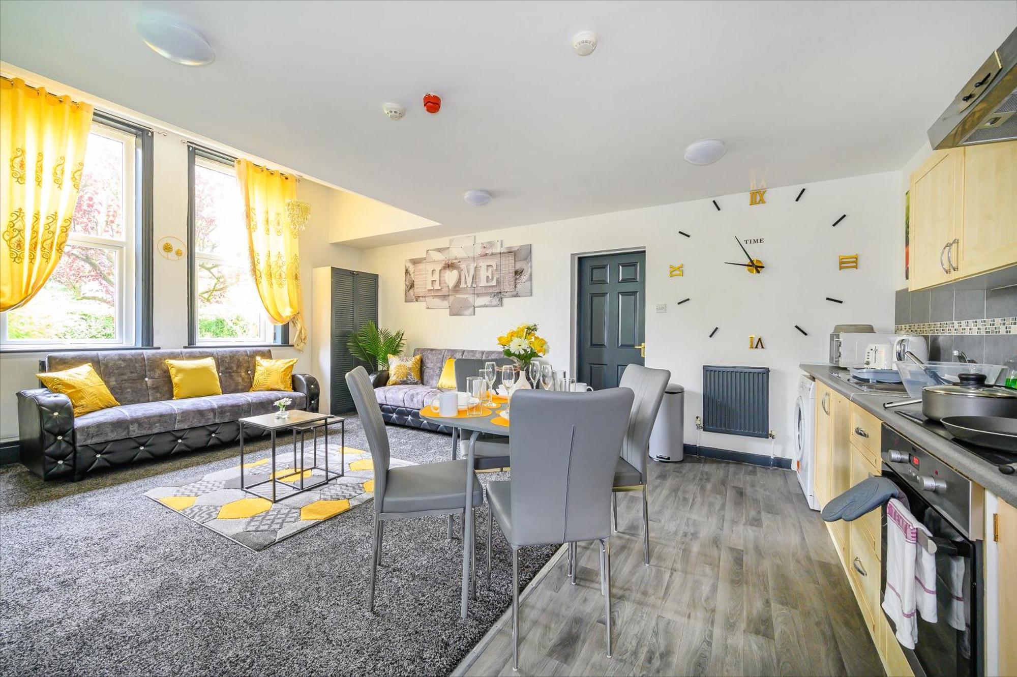 -F5Gh- For Relaxed & Cosy Stay, Free Parking, Wifi Лідс Екстер'єр фото